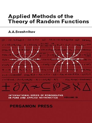 cover image of Applied Methods of the Theory of Random Functions